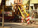 Baukran umgestuerzt Koeln Suelz Suelzguertel P168